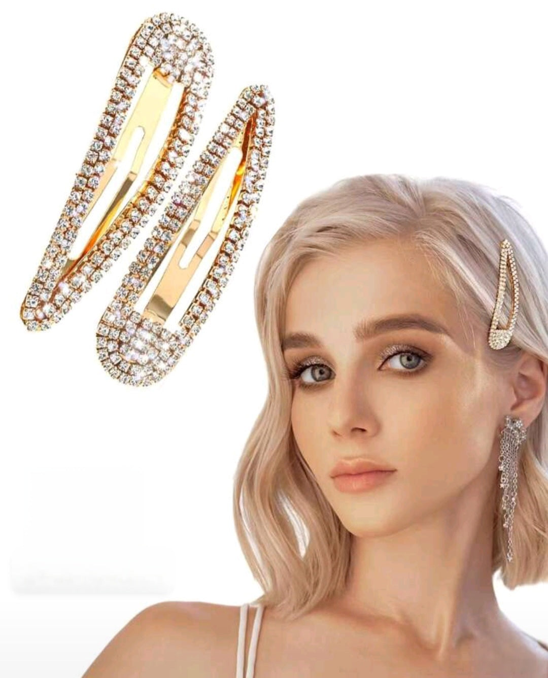 CELESTE CRYSTAL CLIPS