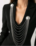 ASTRA CHAIN BROOCH