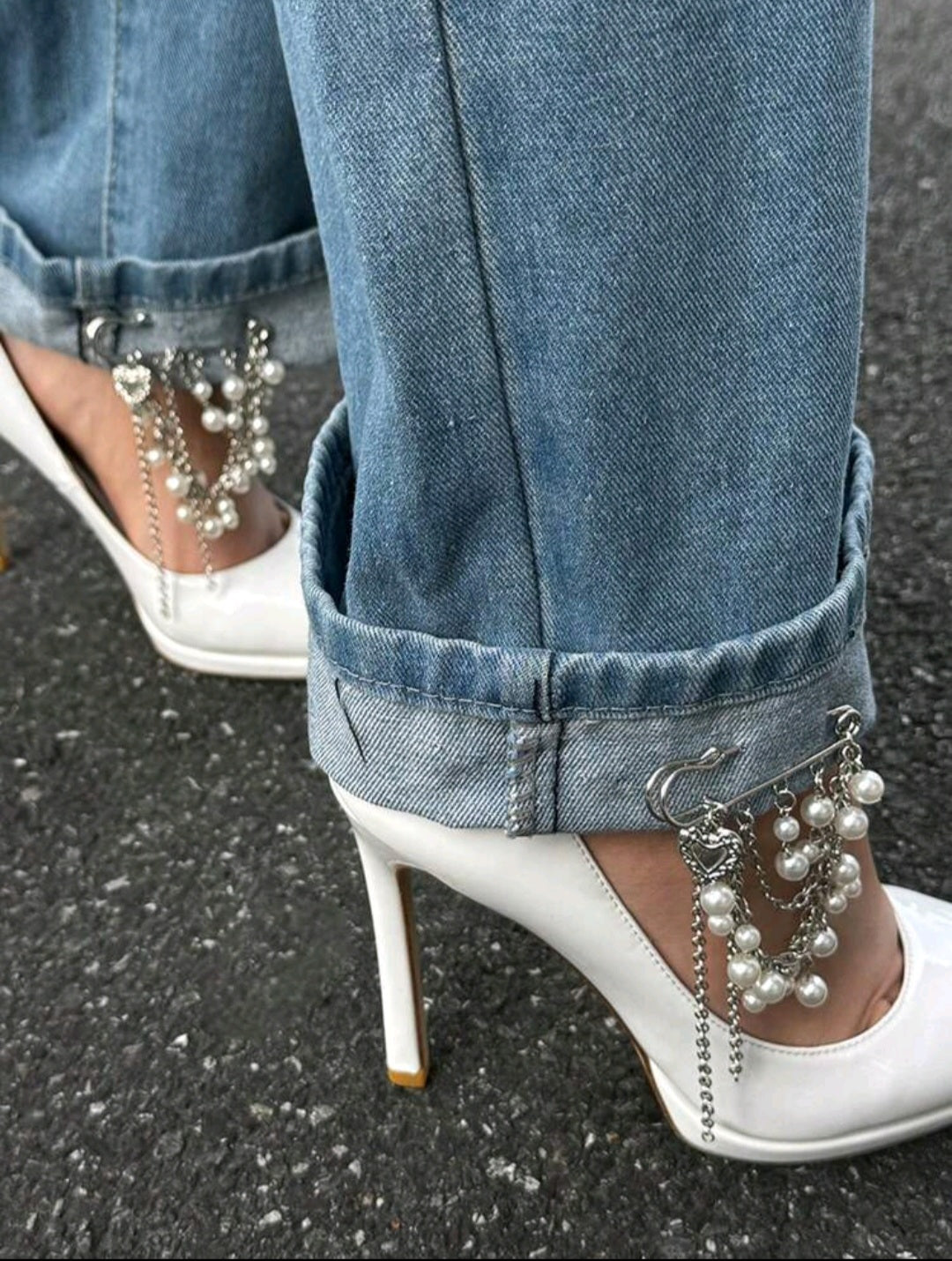 PEARL CUFF PIN
